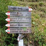 Die Wanderung zur Bodenalm ist bestens ausgeschildert