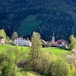 Blick von Montal auf Maria Saalen
