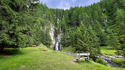 Naherholungszone am Wasserfall Pfitsch