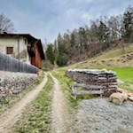 Auf dem Rückweg nach Prösels