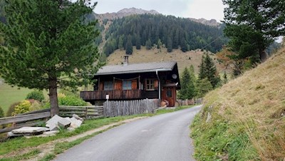 Am Beginn des Wanderweges