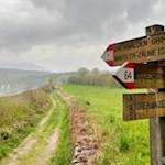 Auf dem Feldweg Nr. 64 zurück nach St. Georgen