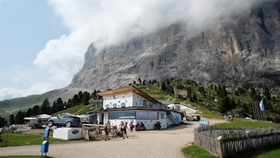 Die beliebte Emilio Comici Hütte