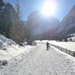 Nebst umwerfender Landschaft wartet Sexten auch mit wohlpräparierten Rodelbahnen auf