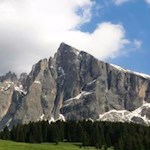 Der markante Plattkofel