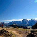 Das Fillner Kreuz, der östlichste Aussichtspunkt auf dem Puflatsch