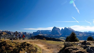 Das Fillner Kreuz, der östlichste Aussichtspunkt auf dem Puflatsch