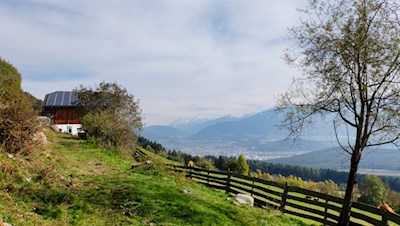 Durch aussichtsreiche Wiesen zum Kofler am Kofl