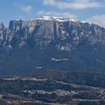 Der mächtige Schlern ist unser ständiger Wegbegleiter