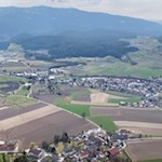 Ausblick vom Aufhofener Kreuz