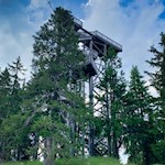 Aussichtsturm in der Bergerlebniswelt