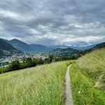 Vor der vertäumten Kulisse der Bischofsstadt Brixen zurück nach Milland