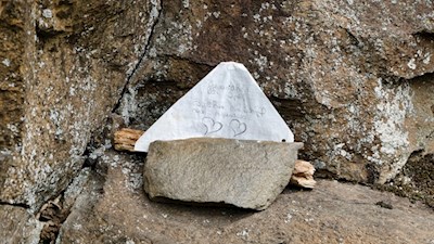 Rührende Wünsche am Wegesrand