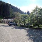 Wanderparkplatz neben der Waldschenke in Ranui
