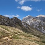 Sanft schlängelt sich der Weg zur Schlüterhütte