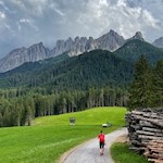 Leichte Wanderung bei Welschnofen