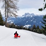 Rodelbahn von der Villanderer Alm