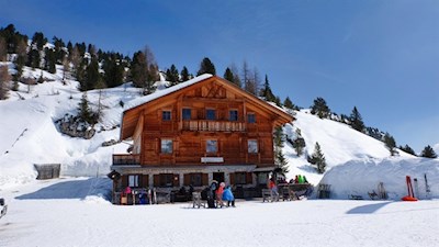 Die Dürrensteinhütte ist auch im Winter geöffnet