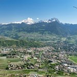 Auf dem Marlinger Höhenweg erschließen sich malerische Ausblicke