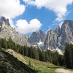 Radeln vor imposanter Kulisse