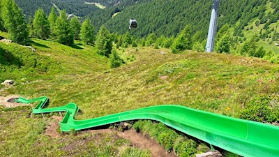 Riesenrutsche im Sonnenpark Gitschberg