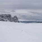 Der Schlern im Winterkleid