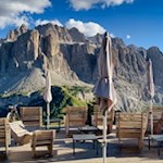 Ausblick von der Jimmy Hütte