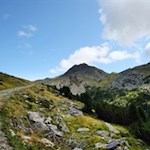 Sanft steigt der Weg von der Getrumalm zum Getrumsee an