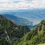 Blick auf die Landeshauptstadt Bozen