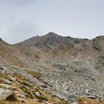 Hinter der Waldgrenze wandert man zunächst in Richtung Kahlgeifel