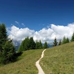 Von der Kreuzspitze zurück zu den Ritwiesen