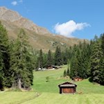 Die Kradorfer Alm ist bereits in Sicht