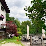 Panoramaterrasse des Gasthauses Apollonia