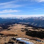 Blick vom Astjoch auf die Lüsner und die Rodenecker Alm