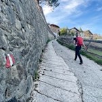 Der letzte Anstieg nach Villanders