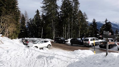 Wanderparkplatz nahe des Sambergerhofs