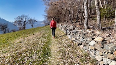 Durch schöne Wiesen nach Latzfons