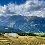Unter uns liegt die Rinneralm