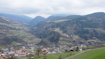 Unser Blick schweift über die Eisacktaler Hänge