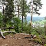 Auf dem Katzenlochbühel stand einst eine spätantike Festung...