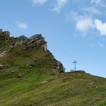 Kreuz nahe der Lenkjöchlhütte