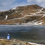 Rast-an-den-stillen-Ufern-des-Grünbachsees