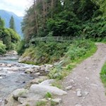 Mitunter kommt man der Passer sehr nahe