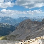 Ausblick vom Rifugio Torre di Pisa 