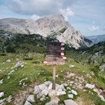 Die Wanderung zur Seekofelhütte ist bestens ausgeschildert