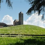 Die Jakobskirche thront auf dem höchsten Punkt des Salten