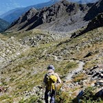 Unterhalb der Pfannscharte