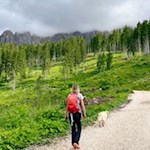 Wanderung vom Karersee zur Malga Secine