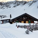 Die Prantner Stadelhütte am Ende des Altfasstals