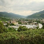 Blick auf die Bischofsstadt Brixen
